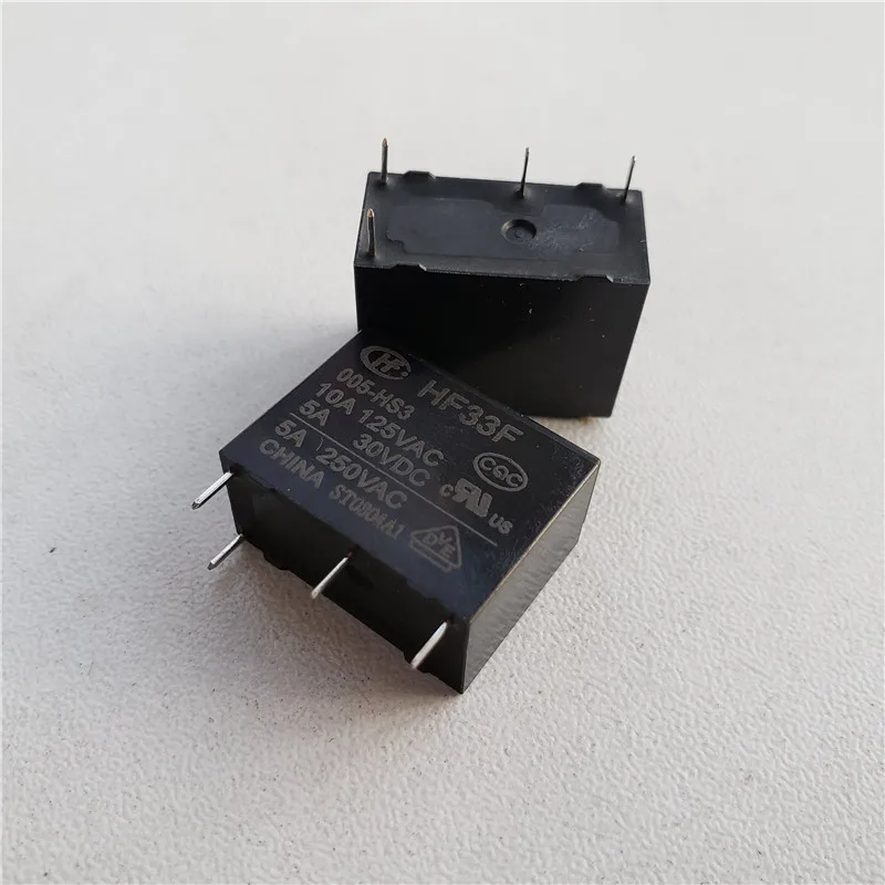 12 шт. ВЧ реле HF33F-005-HS3 HF33F-012-HS3 HF33F-024-HS3 250V 5A 30V 5A реле 4 pin Реле 5 V/12 V/24 V реле