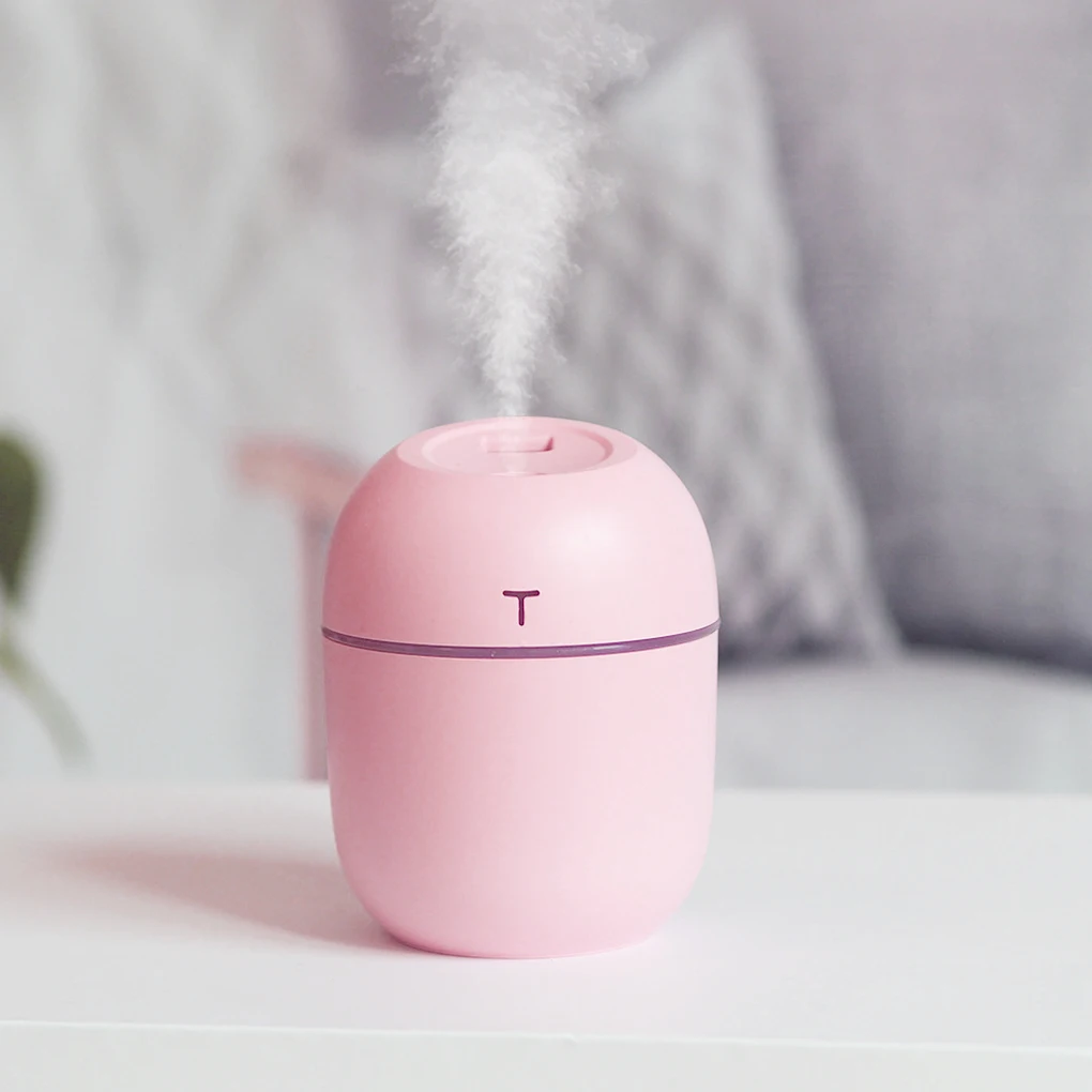 

Mini USB Humidifier Home Car Cool Mist Atomizer Portable Office Air Purifier LED Night Light