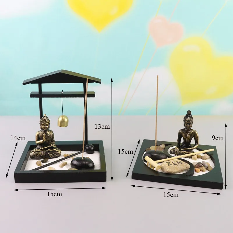 Горелка для благовоний в виде лотоса статуя Будды горелка Zen медитация