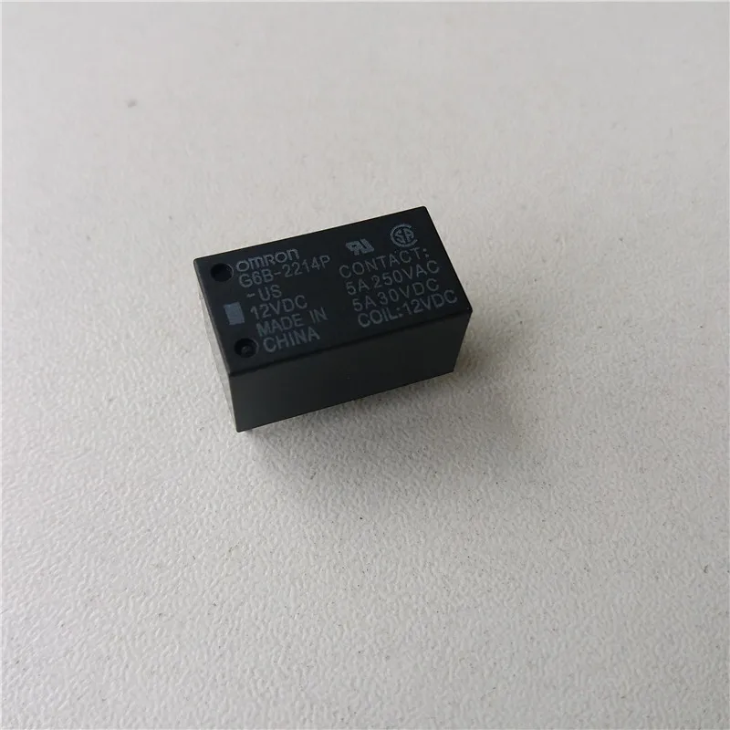 4 шт. Omron Реле G6B 2214P US 5VDC 12VDC 250В 5А 6 pin реле 5В/12В/24В DC реле|Реле| |