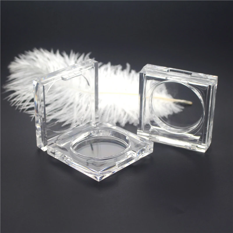 10pcs Acrylic Empty Jars Refillable Bottles Cosmetic Jars Makeup Container Small Bottle Little Cream Jar Series Perfume Gel Pack