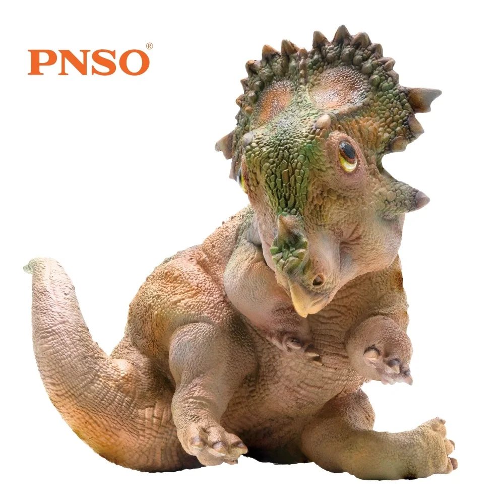 PNSO Sinoceratops Детские Классические динозавры модель для мальчиков доисторическая