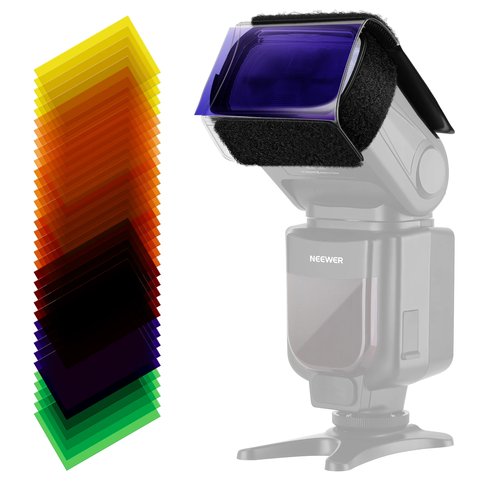 Neewer фотография Speedlite вспышка 35 шт. квадратный полный цвет баланс гелевый фильтр |