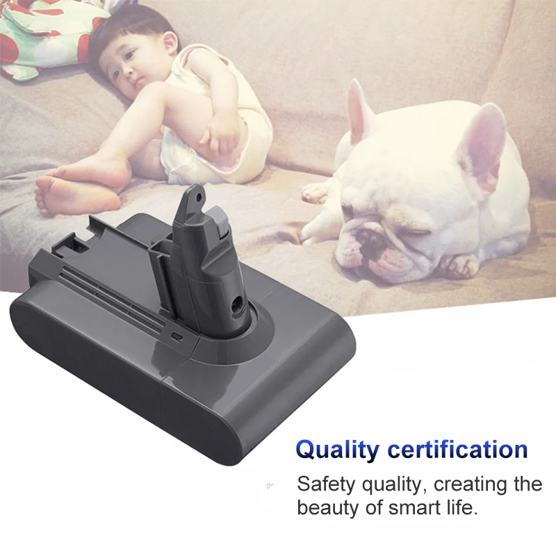 3600 мА/ч, V6 21,6 в литий-ионная Батарея для Dyson DC59 DC58 DC61 DC62 животных DC72 DC74 SV03 SV09 ручной пылесос