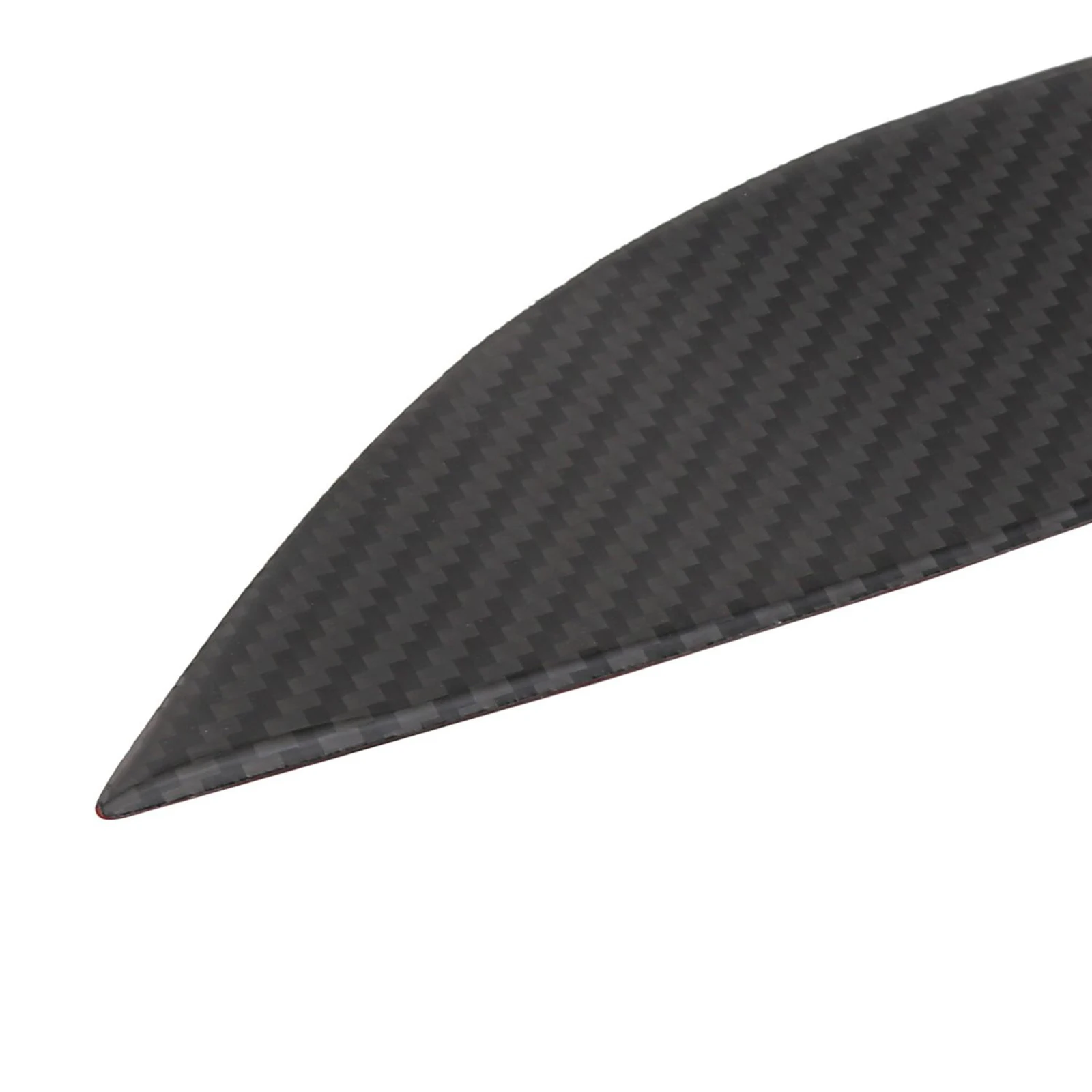 2 Pcs Car Front Bumper Fins Exterior Lip Splitter Carbon Fiber Eyebrow Spoiler Canards Plate Sticker For Nissan 350Z Z33 2003-08