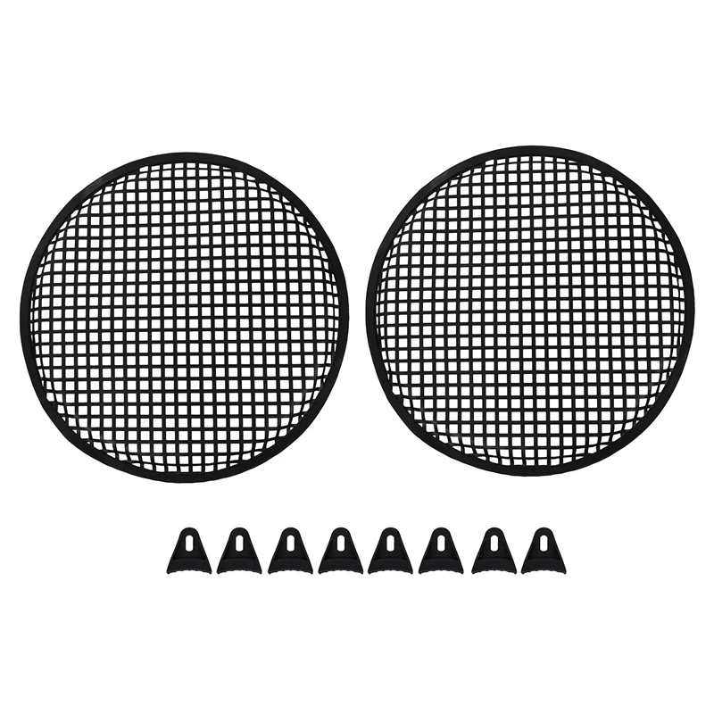 

Car Audio Speaker SubWoofer Grille Guard Protector Cover 12 inch 2pcs