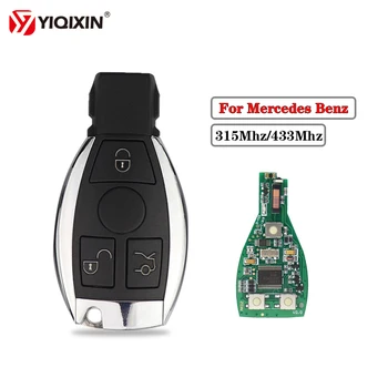 KeyforkessBGA Style 3/4 pulsanti 315Mhz/433MHz chiave Smart Car remota per MB Mercedes Benz E S 2 supporta NEC BGA sostituisci Smart Key