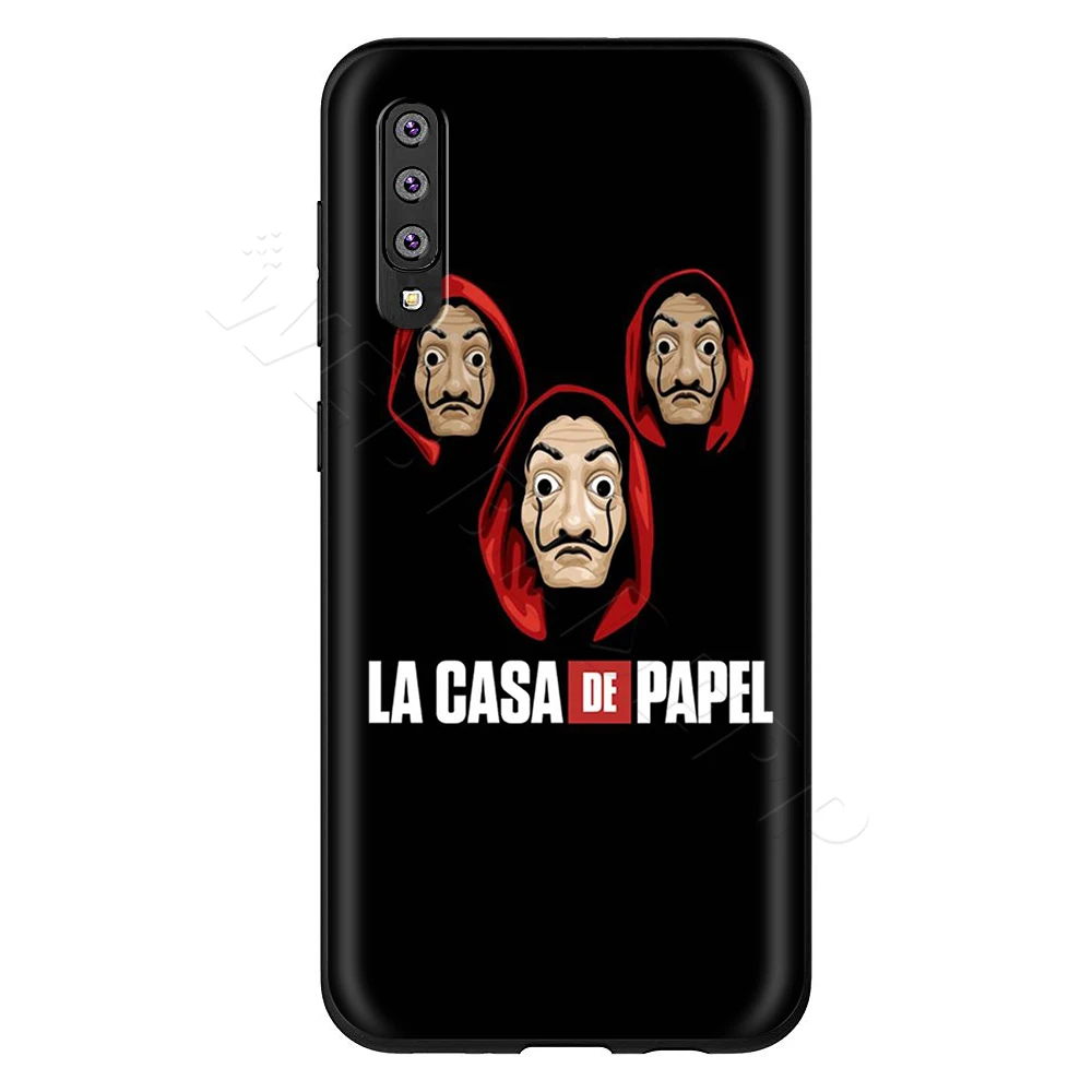 Webbedepp La Casa De Papel чехол для samsung Galaxy S7 S8 S9 S10 Edge Plus Note 10 8 9 A10 A20 A30 A40 A50 A60 A70 - Цвет: 3
