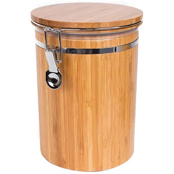 

Kitchen Storage Jars Bamboo Bamboo Tea Pots Sealed Pots Household Sealed Tea, Coffee, Miscellaneous Grain Storage Tanks