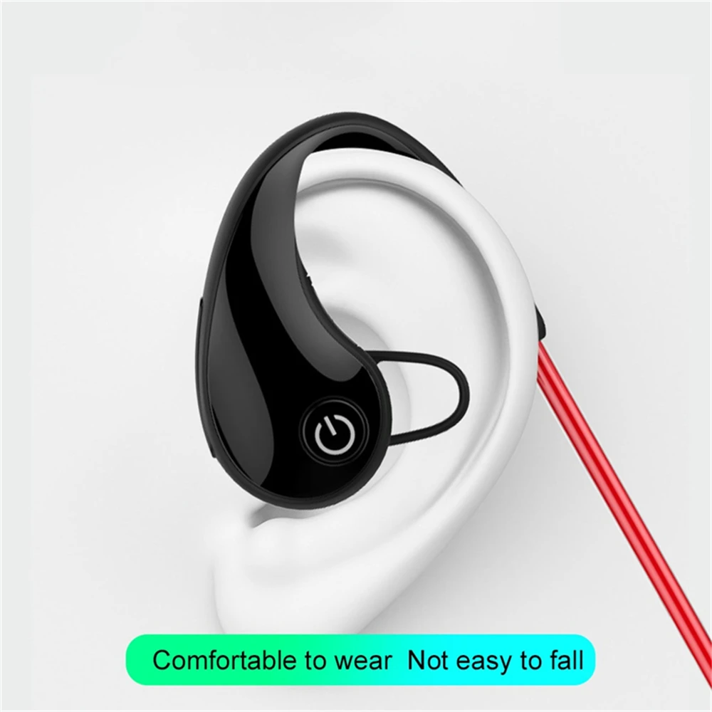 Bluetooth Earphone Waterproof Wireless Headphone Sports Hands Free Running Bass With Mic Headphones For iPhone X Xiaomi Andriod