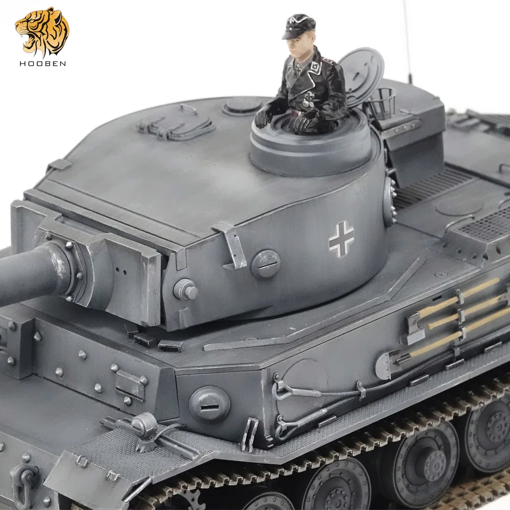 HOOBEN 1/16 RC Танк немецкий мастер живопись TigerP Тигр 2 4G VK 4501 дистанционное управление