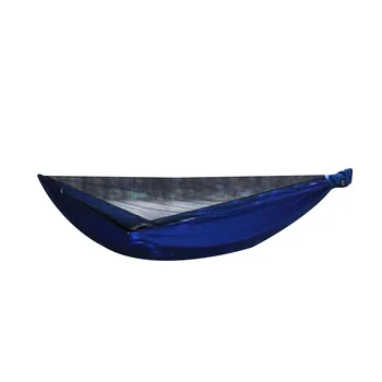 

Hammock Camping with Mosquito Net and Hanging Tree Straps - Portable Parachute Nylon Hammocks for Backpacking, Survival, Travel
