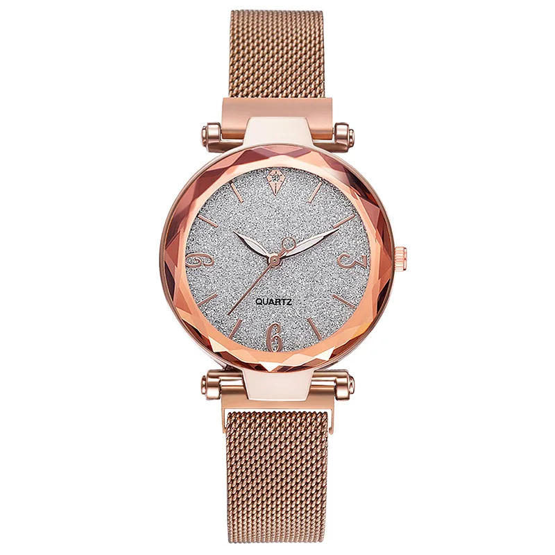 Женские наручные часы, женские роскошные Брендовые женские кварцевые часы с кристаллами, женские наручные часы, женские наручные часы - Цвет: rose gold silver