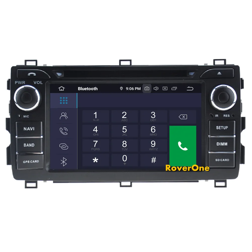 Sale Car Multimedia Player For Toyota Auris & Auris E180 2013 - 2018 Android 9.0 Touch Screen Radio DVD GPS Navigation Sat Navi 9