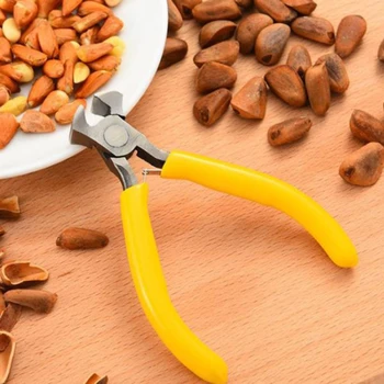 

New Nut Pliers 1PC Stainless Steel Nut Shell Seed Pistachio Sheller Opener Peeling Pliers Home Kitchen Tool