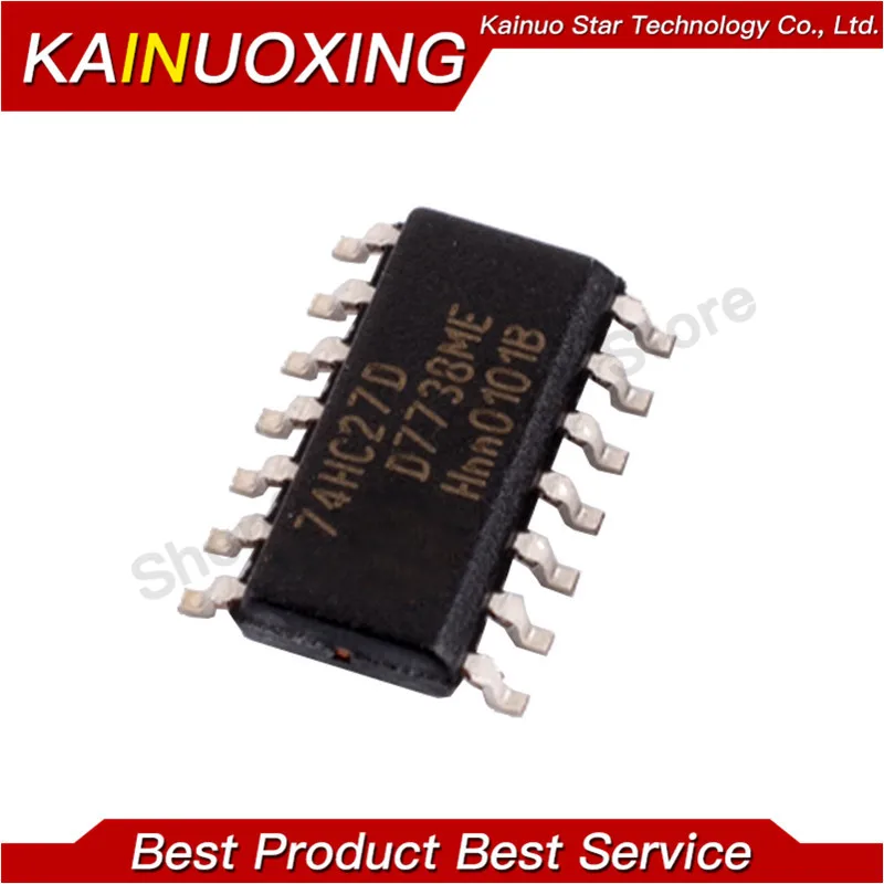 

10 шт. 74HC27D SOP14 74HC27 SOP SN74HC27DR SN74HC27 SMD новый и оригинальный IC