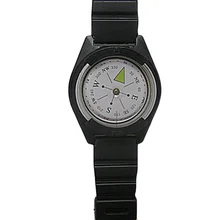 Водонепроницаемые Мини наручные часы дизайн Компас легкий портативный водонепроницаемый пластик для пеших прогулок Велоспорт охота спортивные аксессуары