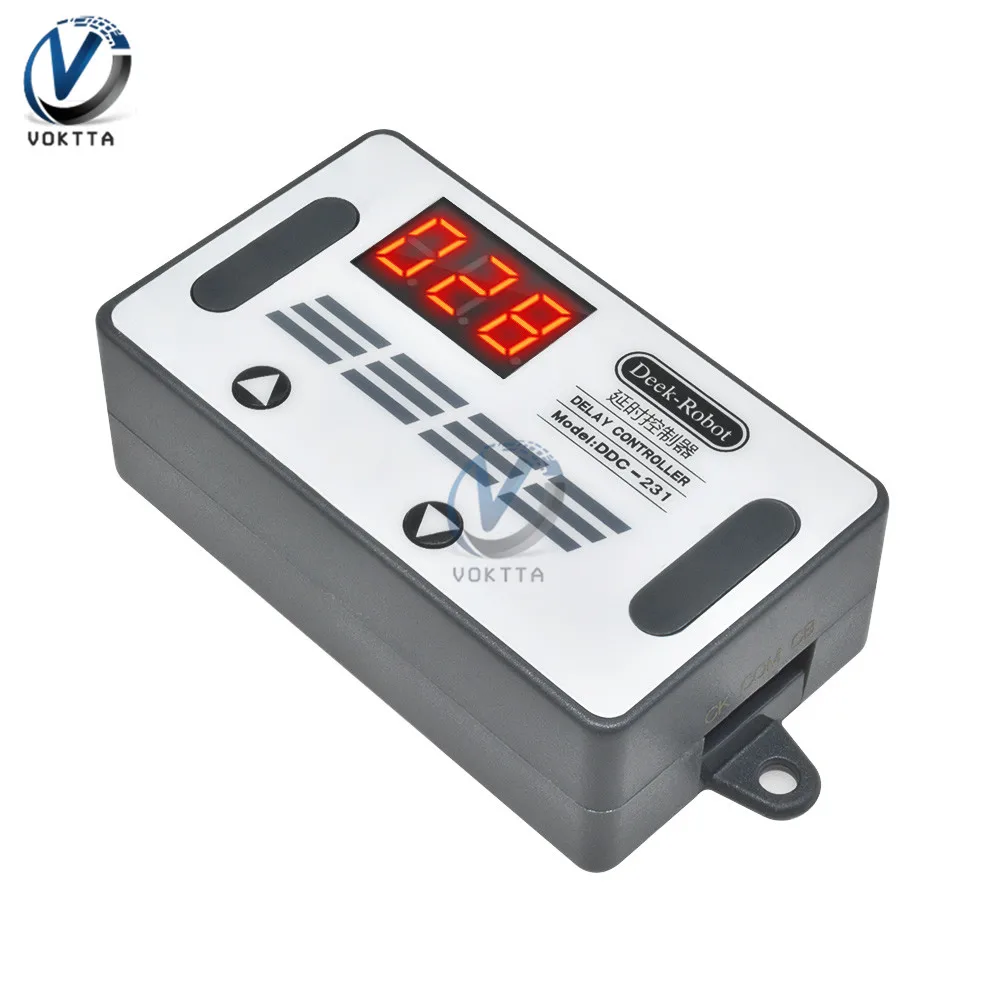 DDC-431 DDC-432 DDC-231 DC 12V производится в течение 5-30V реле задержки таймера переключатель температуры реле таймер бистабильными - Габаритные размеры: DDC-231 12V