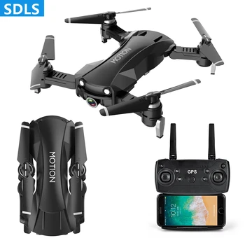 

5G GPS RC Quadcopter With Camera HD 2K Wifi FPV RC Drone Foldable Helicopter One-Key Return Drones Follow Me Quadrocopter Toys