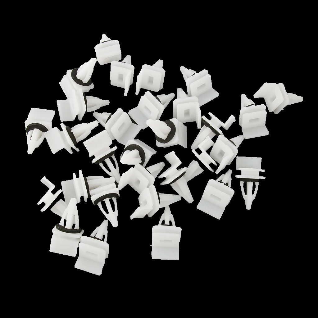 30pcs Side Skirt Joint Panel Threshold Clip Trim Mount For  Accord Civic