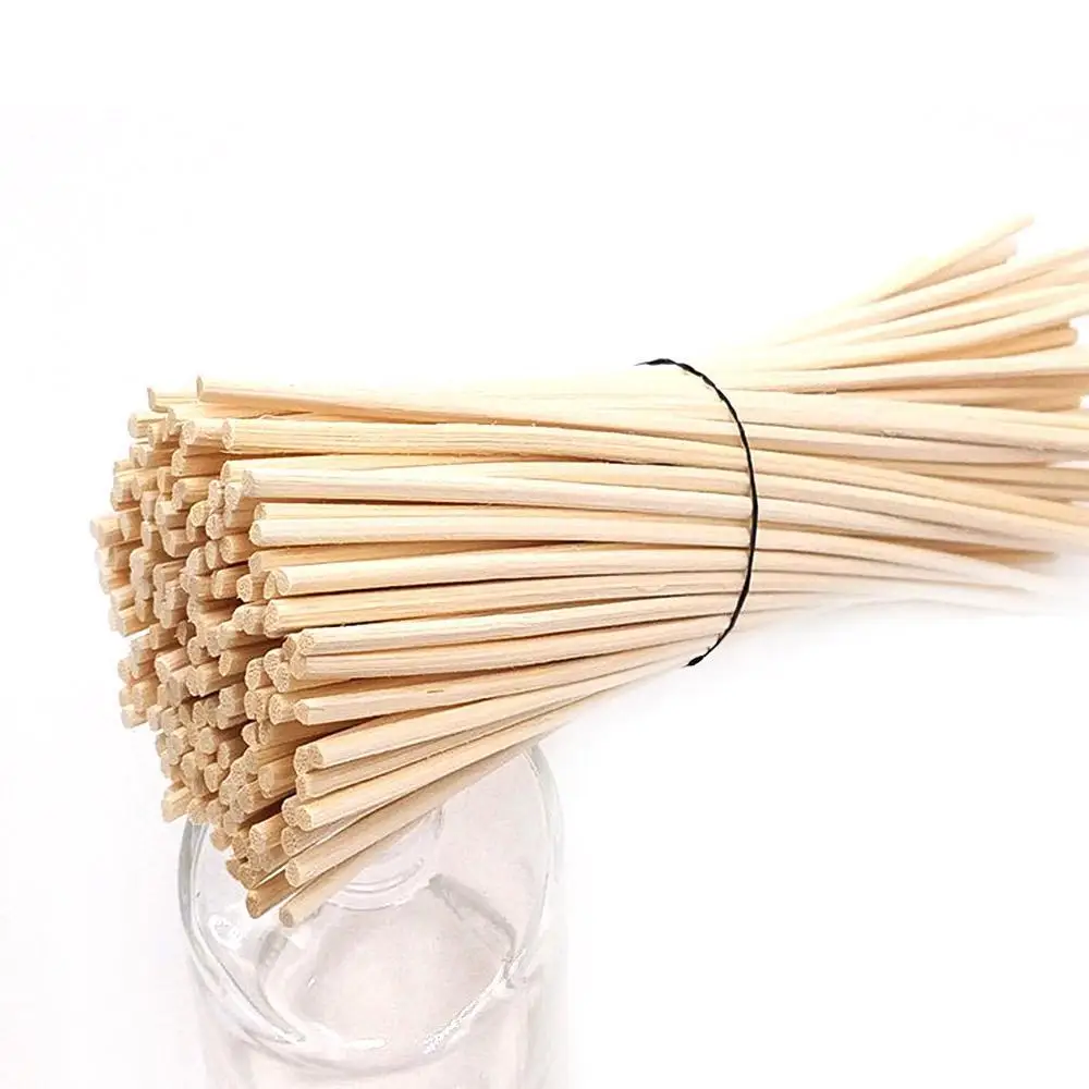 3mm*24cm Premium Rattan Reed Fragrance Oil Diffuser Replacement Refill Sticks Reeds 100pcsReed