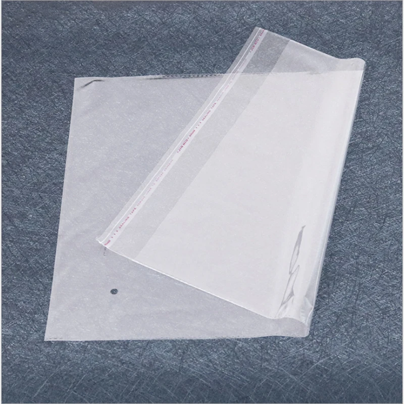 

Clear Resealable Cellophane/OPP/Poly Transparent Plastic Bags For Storage Self Adhesive Seal Packaging bags for daily supplies