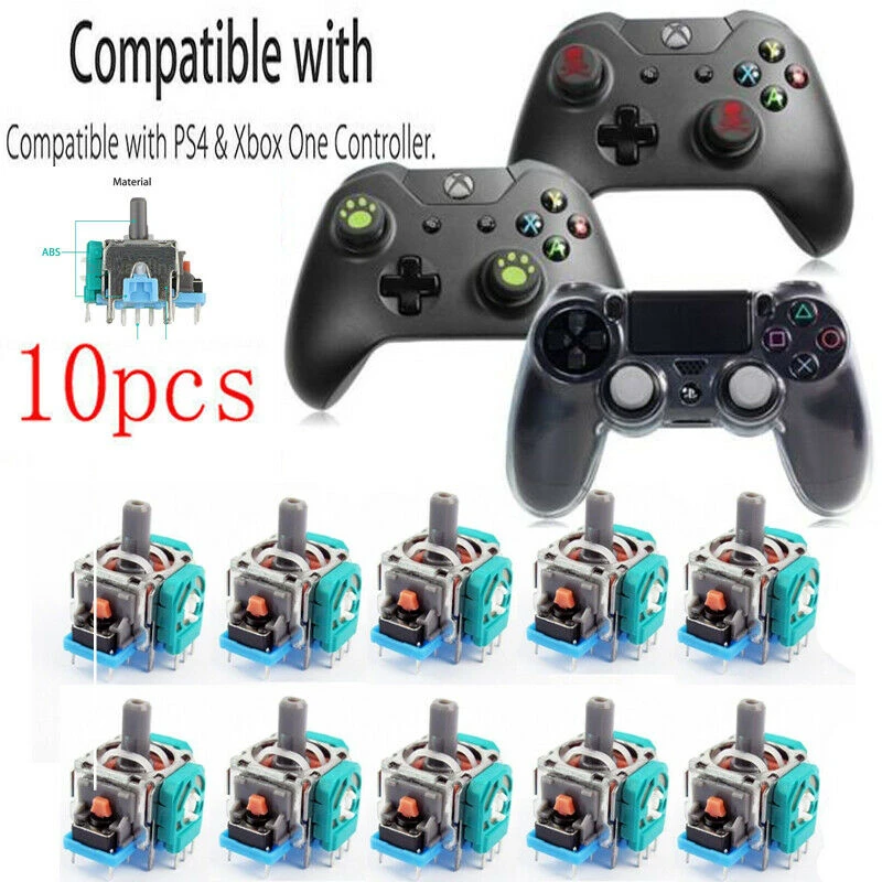 10x Replacement Controller Joystick Axis Analog Sensor Module For Xbox One PS4