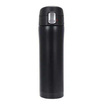 

500ML Travel Mug Tea Coffee Water Vacuum Cup Thermos Bottle Stainless Steel Black