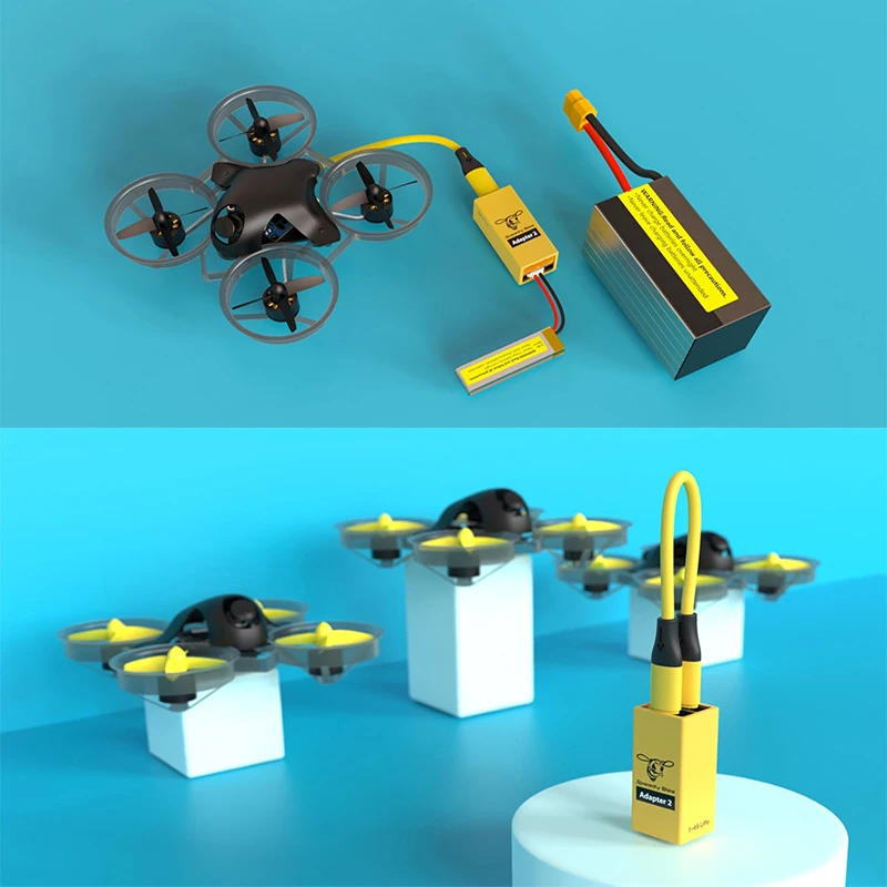 Speedybee 2 Bluetooth Adapter 1-6S Lipo Power Full-featured BF/iNav Betaflight configuration Upgrade FC firmware via App RC PFV