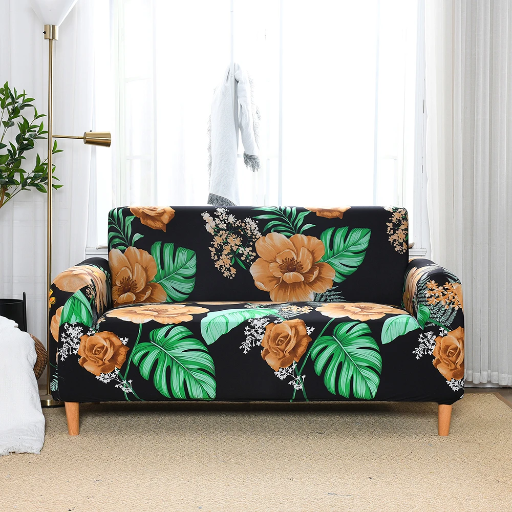 Airldianer Anti-dirty Sofa Cover Elastic Slipcover for Living Room Printed Couch Sectional Stretch 01 | Дом и сад