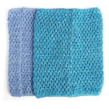 

Tube top for girl child tutu dress hook material 9 "blue