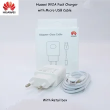 Huawei 9V2A зарядное устройство для розеток европейского стандарта Быстрая Зарядка адаптер Micro для nova 3i 2i honor 8x p7 p8 p9 p10 lite mate 7 8 9 10 p9 P8