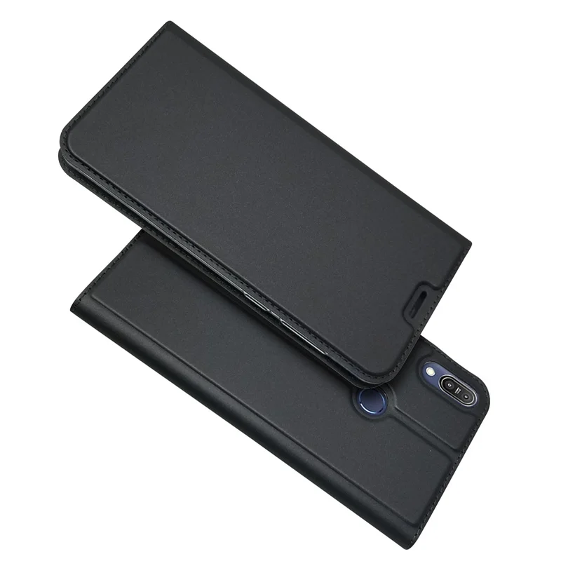 gray case Для Asus Zenfone Max Pro M1 ZB601KL чехол Магнитный чехол для телефона Asus Zenfone Max Pro M1 ZB601KL ZB602KL кожаный чехол-кошелек - Цвет: gray case