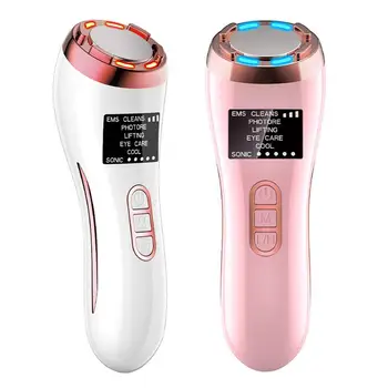 

RF&EMS Multifunctional Face Import Export Beauty Instrument Hot&Cold Facial Massager Deep Clean Electric Beauty Skin Care Device
