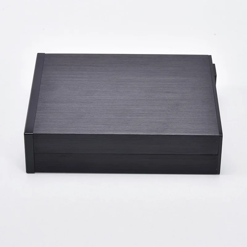 Full aluminum 1405 amplifier chassis mini dac enclosure phono box 147.5x42x169mm