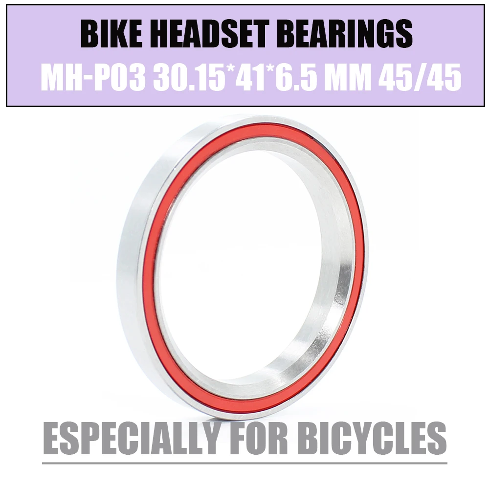 Bike Headset Bearings Mh-p03 30.15*41*6.5 Mm 45/45 2pcs Acb Road Mtb  Angular Contact Bicycle Bearing Acb345 - Bearings - AliExpress