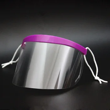 

50pcs Disposable Transparent Haircut Mask Hairdressing Bangs Protect Cover Shield Dye Perm Hair Design Tools Eye Shield Guard