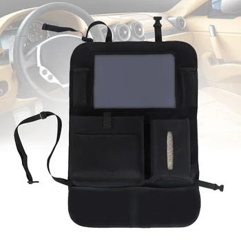 

Multipurpose Tablet Holder Kids Toys Bag Adjustable Universal Interior Hanging Storage Pockets Protector Car Backseat Organizer