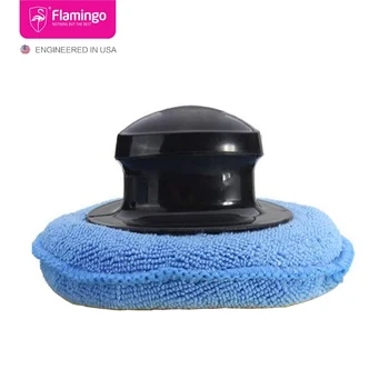 

Easy Use Microfiber Car Wax Applicator Pad Polishing Sponge For Apply And Remove Wax Polishing Pad
