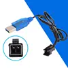1Pc 3.7V 400mA NiMh/NiCd Battery USB Charger Packs SM 2P Forward Plug Electric Toy USB Charging Cable ► Photo 3/6