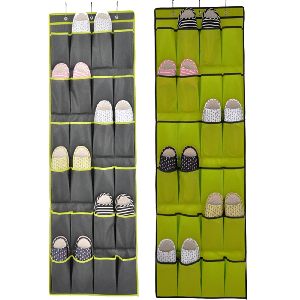 NEW Design 20 Pocket Non Woven Hanging Shoes Storage Bag Home Organizing with Hooks Space Saver Organizer | Дом и сад