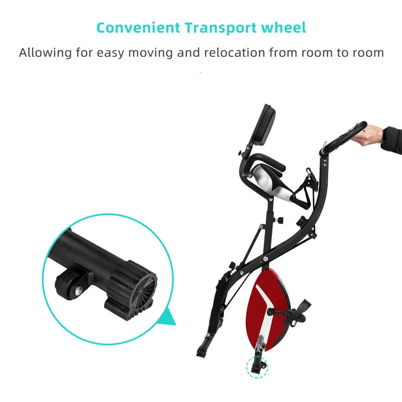 Home Spinning bicycle 3-in-1 Exercise Bike indoor exercise bike 117kg load Indoor Cycling Bikes sports equipment pedal bicycle (6)