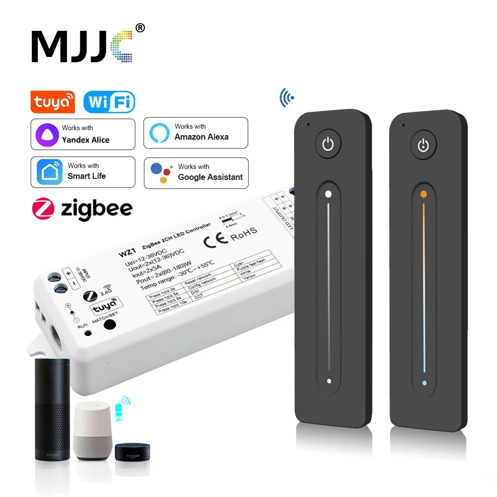 Диммер СВЕТОДИОДНЫЙ Tuya Zigbee 12 В 24 2 4 ГГц | Лампы и освещение