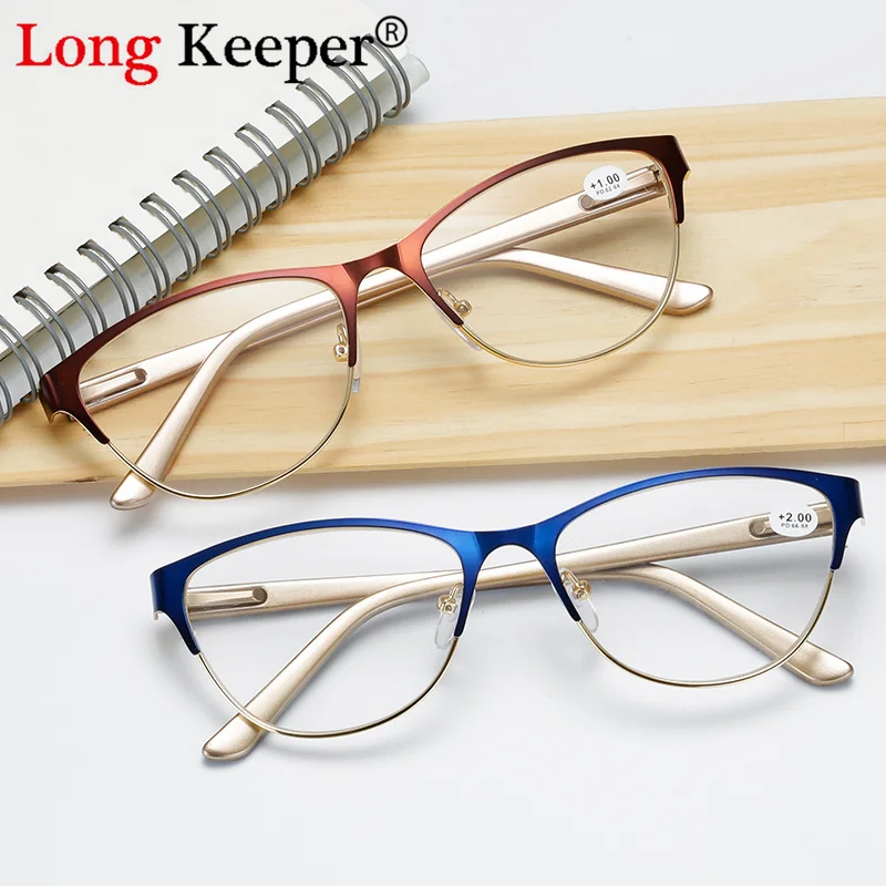 Классические очки для чтения с кошачьими глазами, прозрачные линзы, очки для пресбиопии, очки+ 1,0+ 1,5+ 2,0+ 2,5+ 3,0+ 3,5+ 4,0+ унисекс