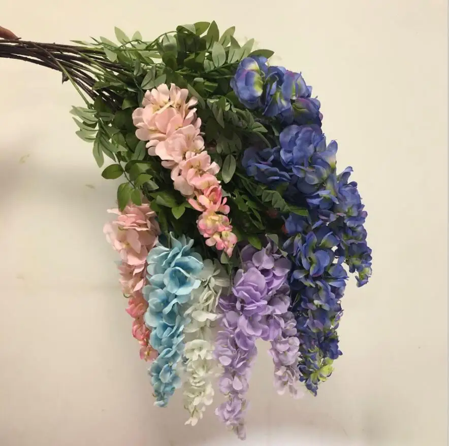 5 шт. подвесная искусственная Гортензия плюща гирлянда Виноградная лоза зелень