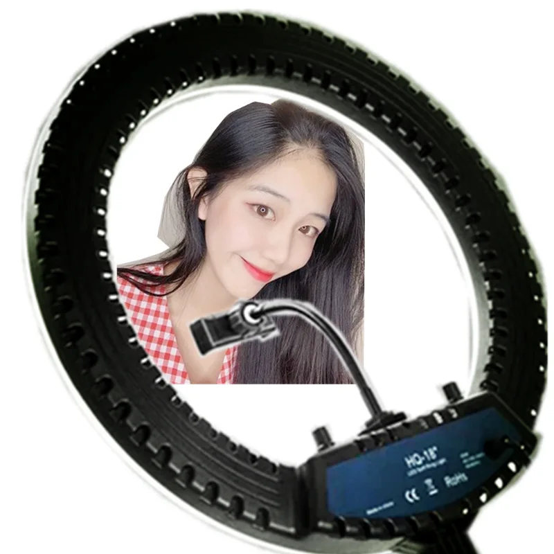  Photo Studio LED video Ring Light 18 inch Selfie 3200k-5600k With Tripod For Ring Lamps Photography - 4000276273428