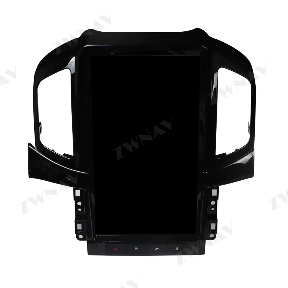 Cheap 13.8" Android 9.0 PX6 4GB+64GB For Chevrolet Captiva 2013 - 2017 Built-in DSP Carplay Tesla Style Big Screen Car GPS Navigation 1