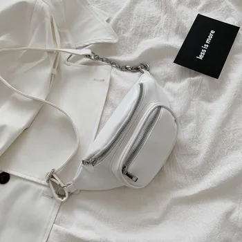 

2020 new net red chest bag female small bag wild high-end sense chain messenger bag western style waist bag girl tide ins