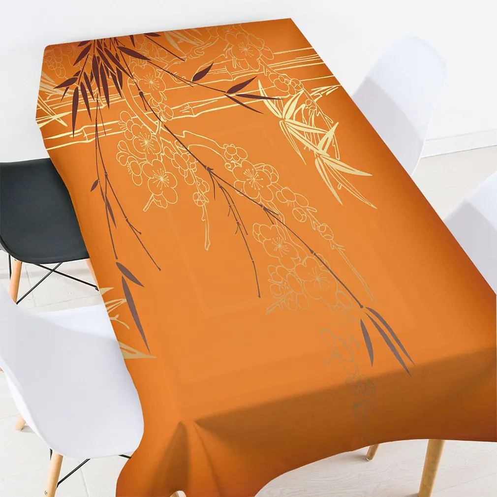 LY1212010286 Brief Modern Waterproof Table Cloth Square Dining Table Tablecloth Nightstand Refrigerator Cover