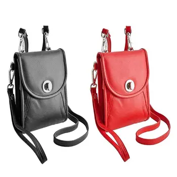 

Womens Leather RFID Mini Crossbody Shoulder Bag High Quality Cell Phone Pocket Premium Quality